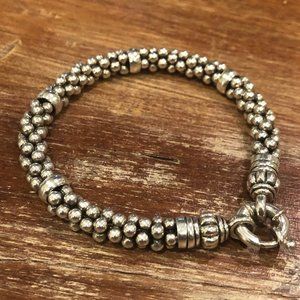 LAGOS Sterling Silver Caviar Beaded Bracelet